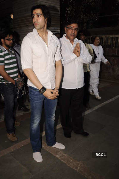 Sunil & Dharmesh Darshan's dad's prayer meet 