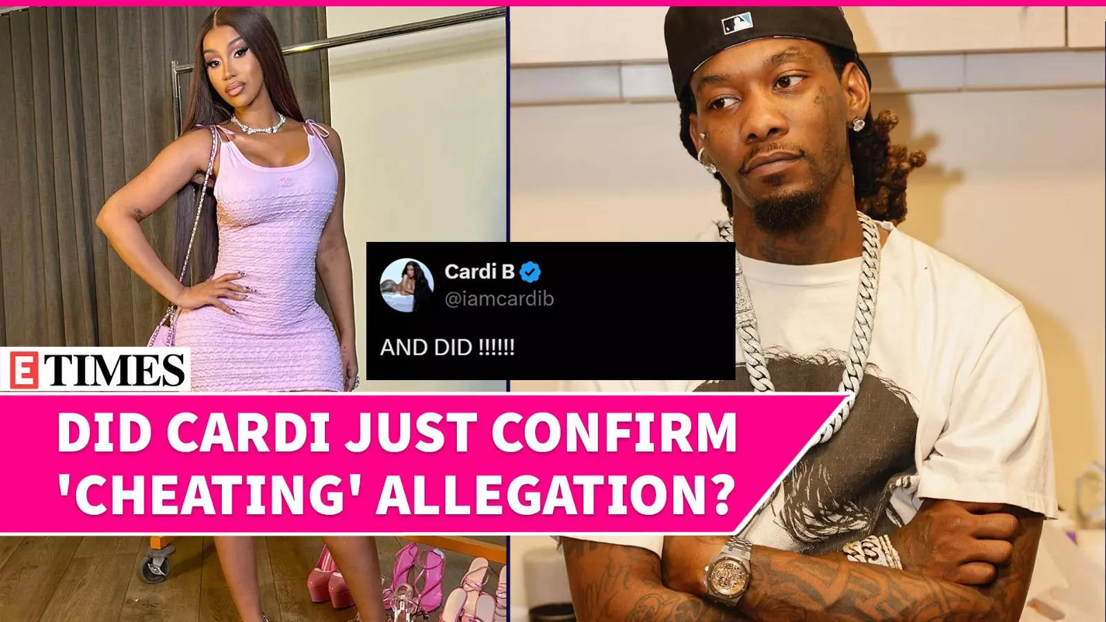 Cardi B Confirms ‘Cheating While Pregnant’? Responds To Estranged Husband Offset’s Accusation