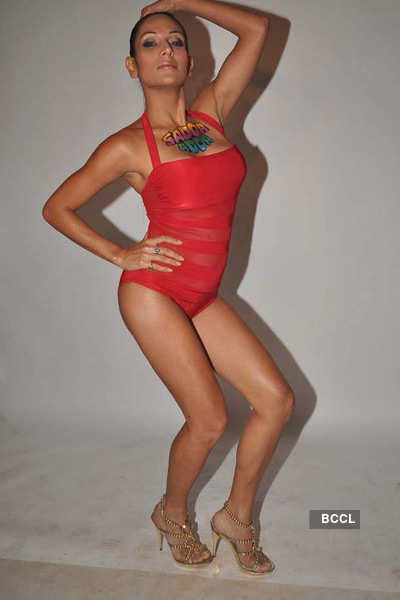 Shaurya shoots in a bikini