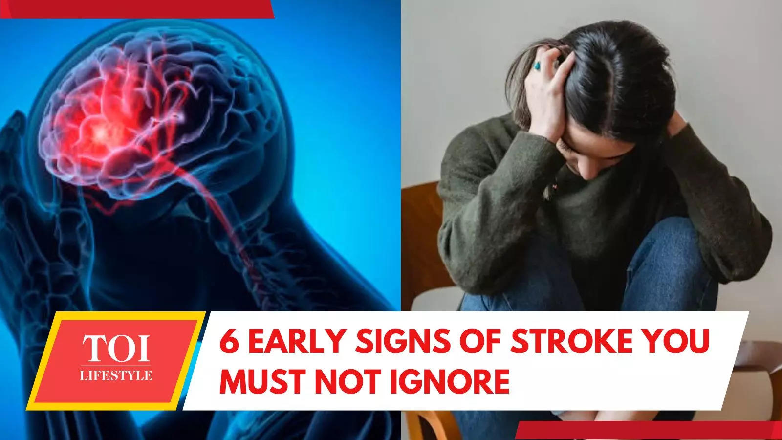 6 early warning signs of stroke that you should not ignore