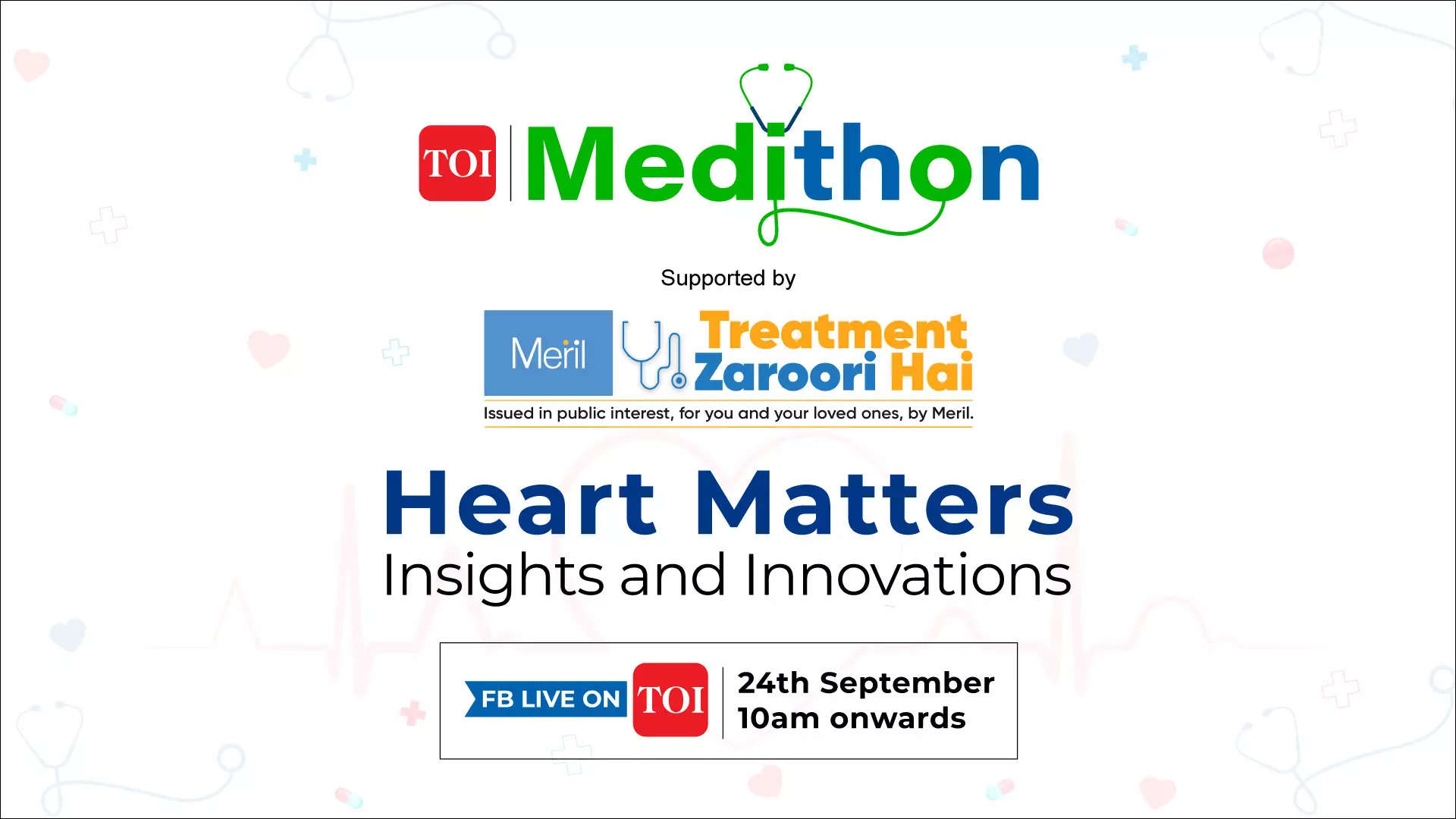 World Heart Day | TOI Medithon webinars on heart health and latest treatment options