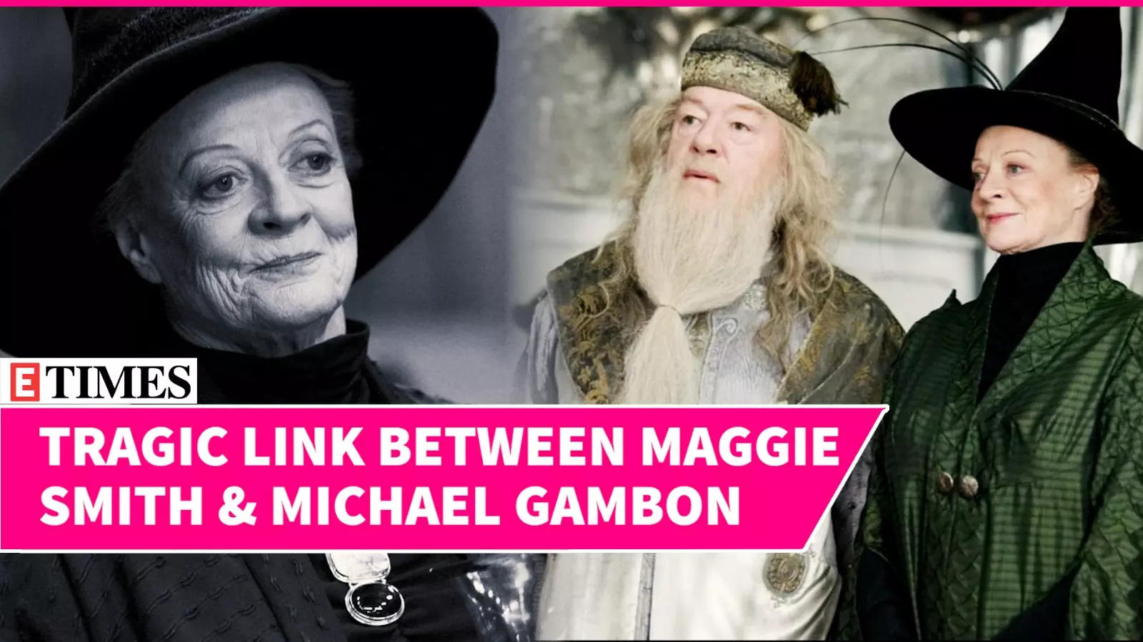 Dame Maggie Smith & Sir Michael Gambon's Heartbreaking Coincidence Leaves Potterheads Devastated | Watch