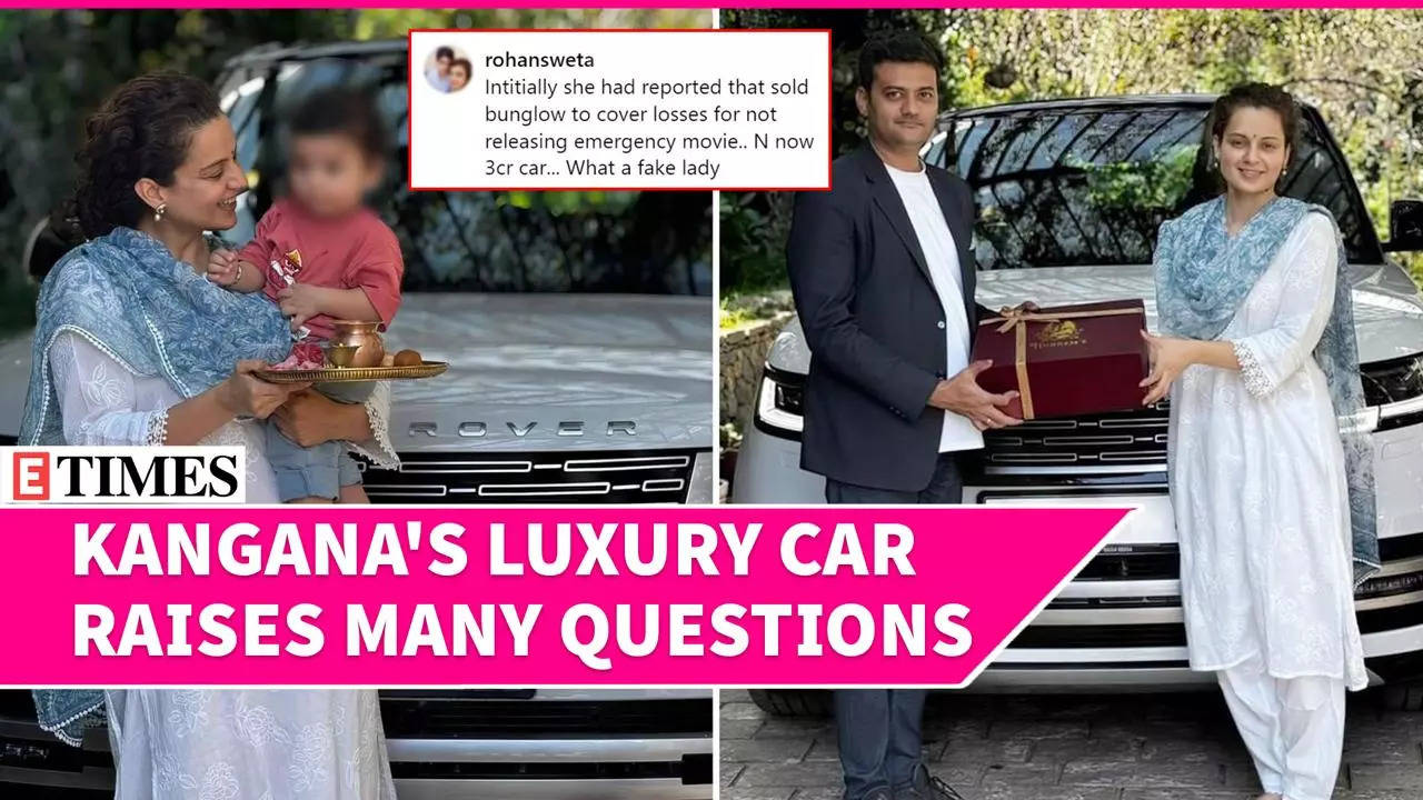 Kangana Ranaut's New ₹3 Crore Luxury Car Raises Questions