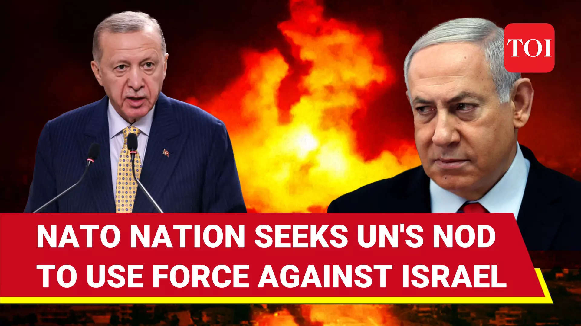 Erdogan Calls for Force Against Israel