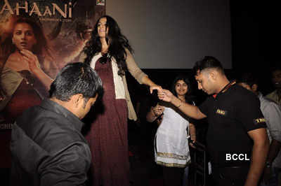 Vidya Balan promotes 'Kahani'