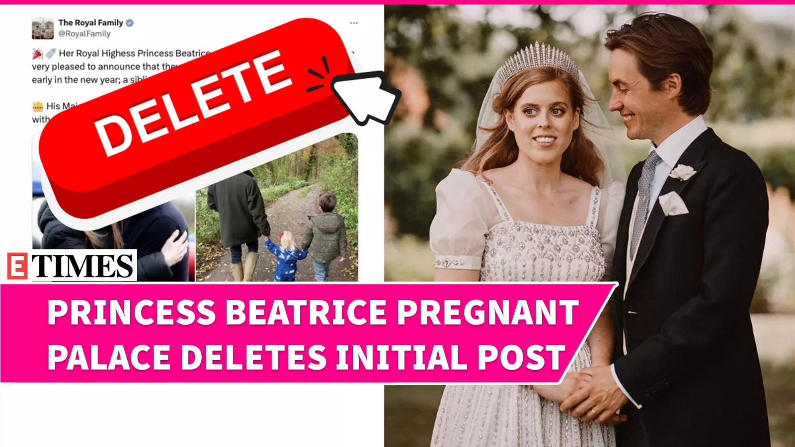 Buckingham Palace Deletes Initial Princess Beatrice’s Pregnancy Announcement: Here’s Why