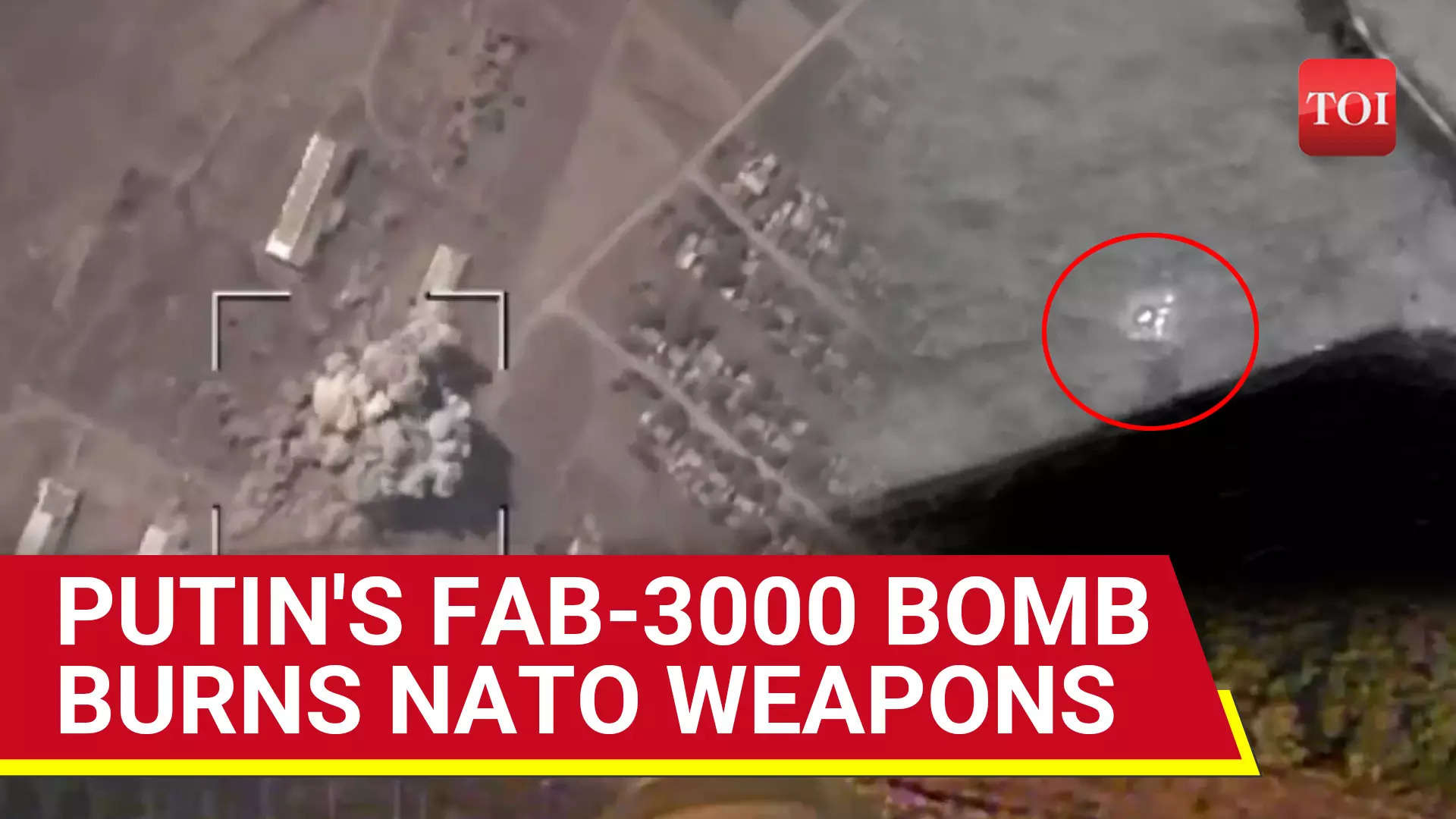 Putin's FAB-3000 Bombs Shake Donetsk; Powerful Explosion Flattens ...