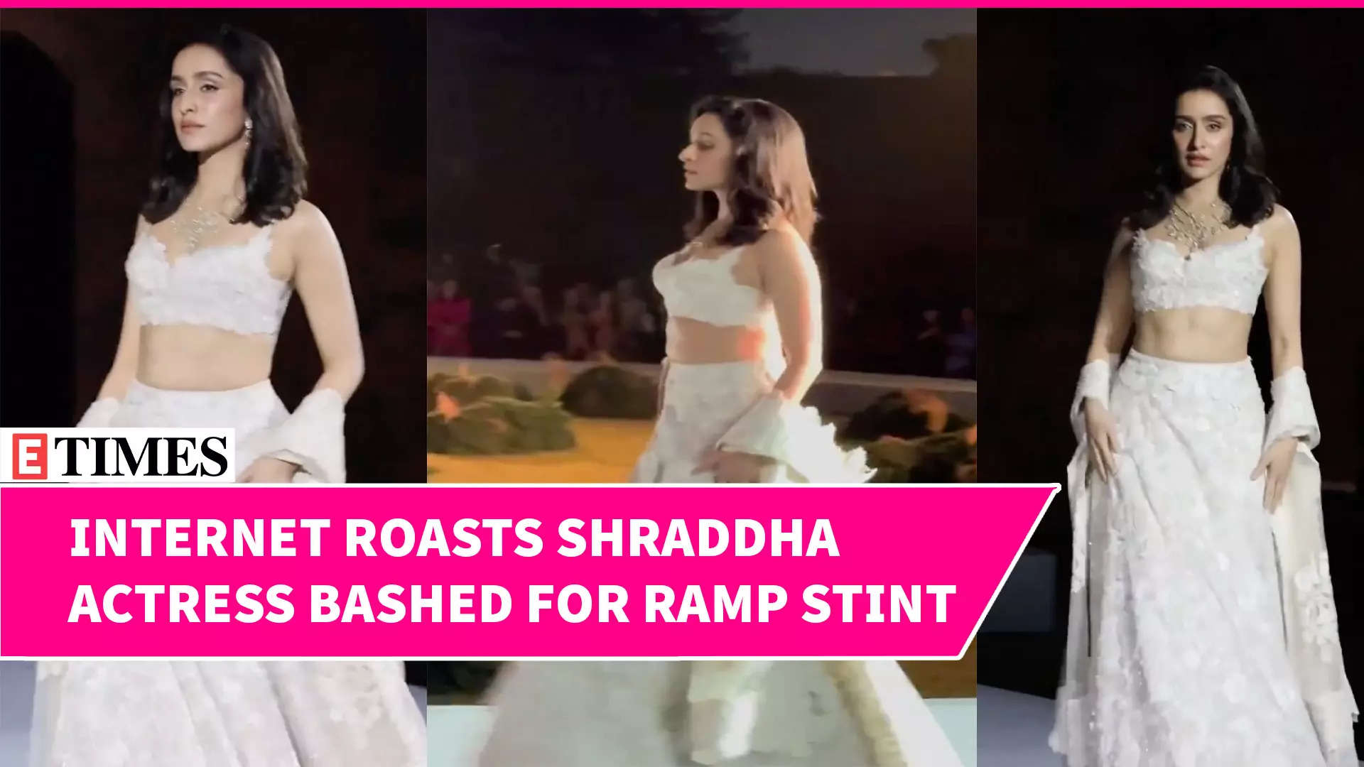 Shraddha Kapoor Faces Backlash: Dubbed a 'Disaster' on the Ramp