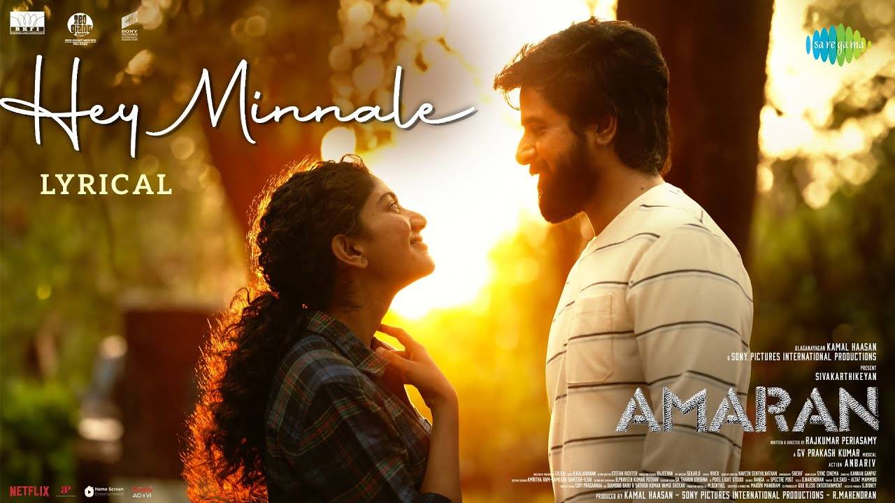 Amaran | Song - Hey Minnale (Lyrical)