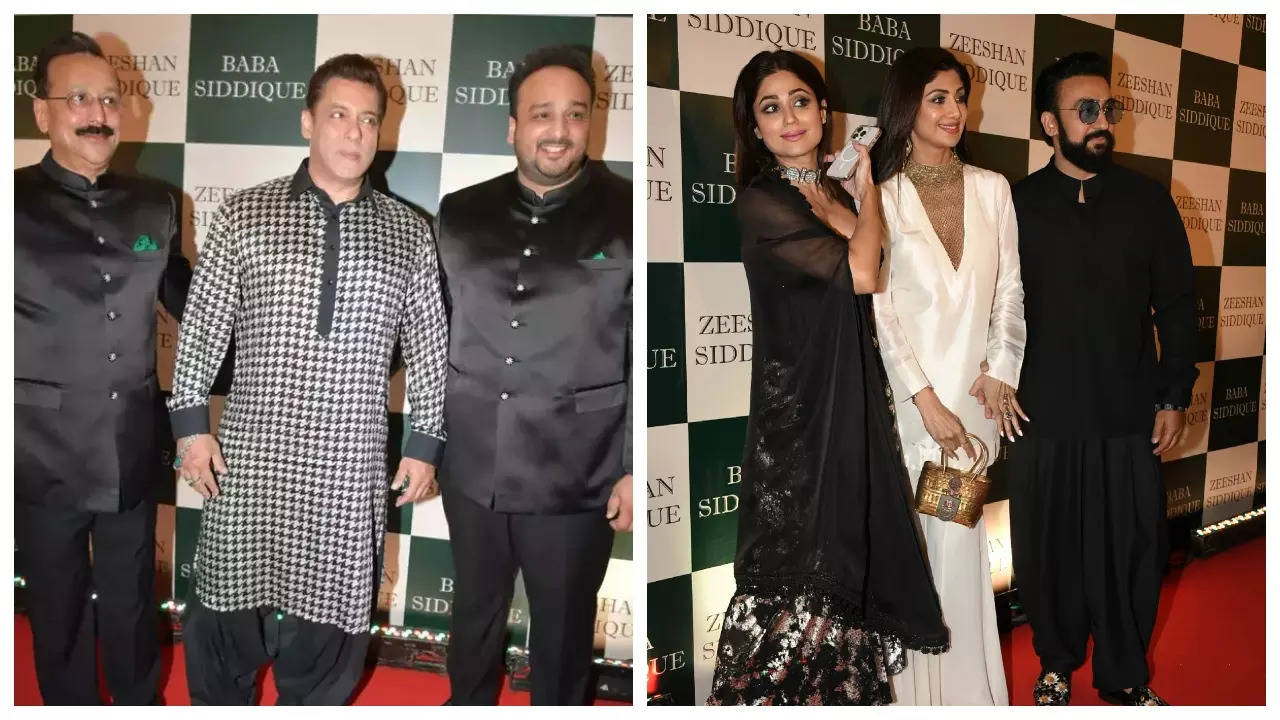 Baba Siddique's Iftar party 2024 Salman Khan, Preity Zinta to Shilpa