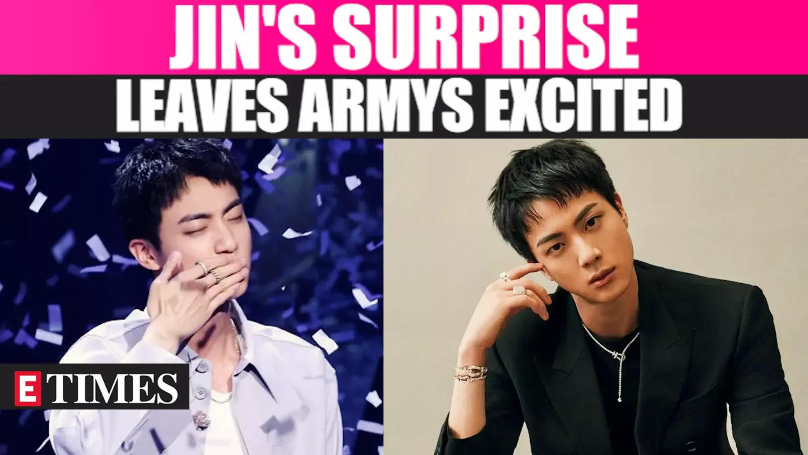 BTS's Jin to Make Solo Return; 'BigHit Music' Announces Exciting News | Watch Here