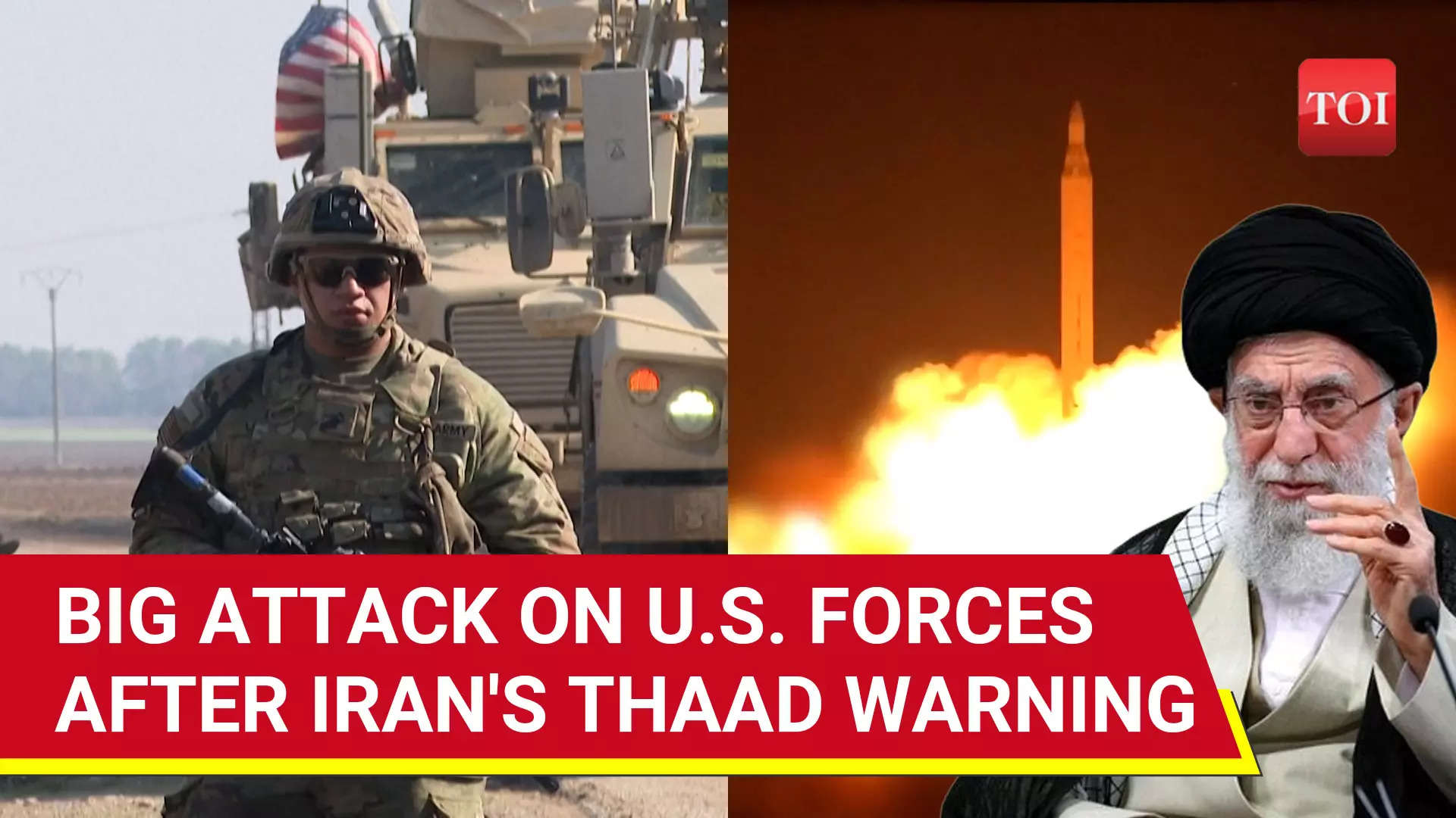 American Base In Syria Attacked As Iran Threatens To Kill U.S. Forces In Israel