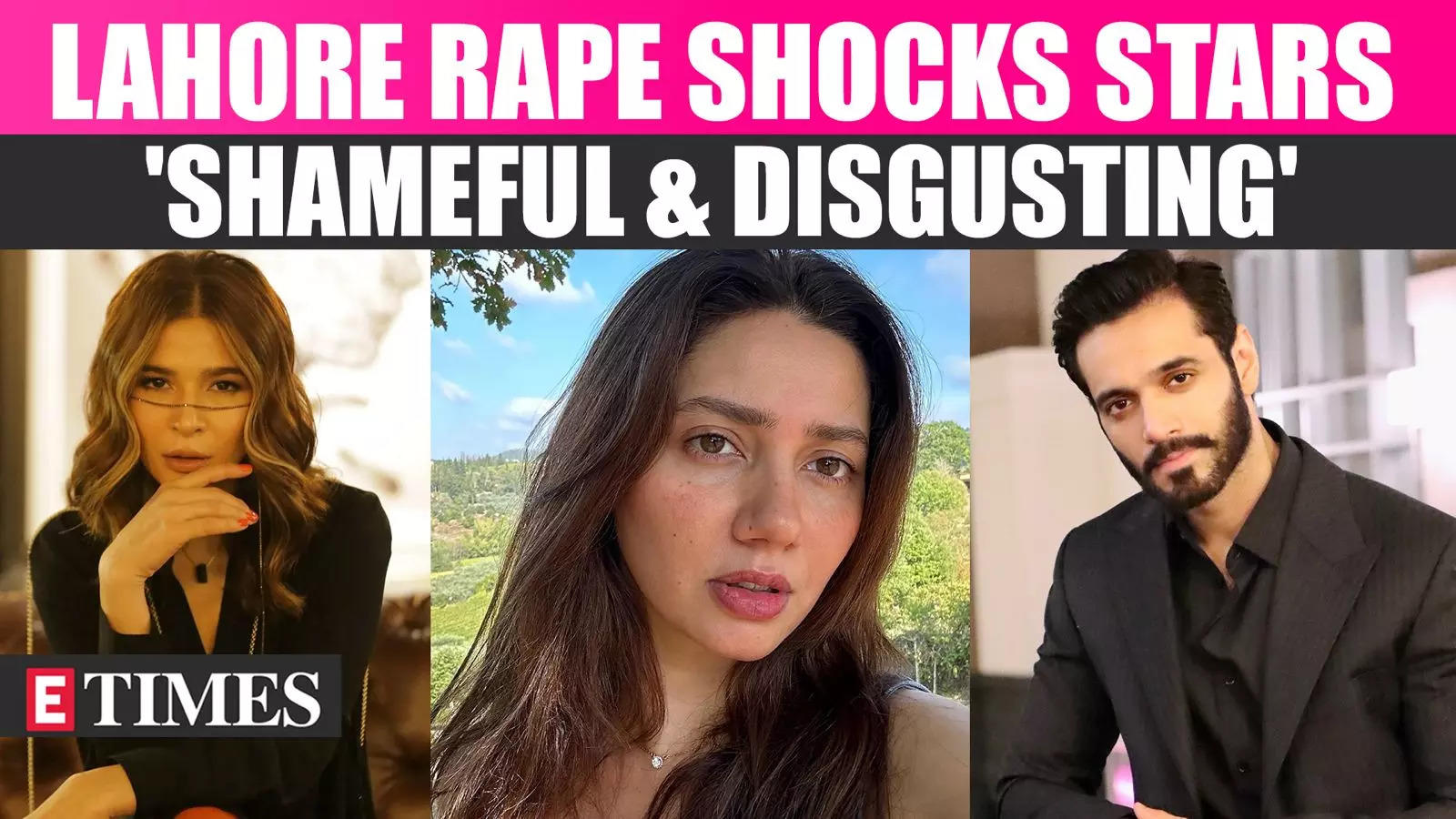 Wahaj Ali, Mahira Khan and Other Pak Actors Condemn Lahore Rape Horror | WATCH