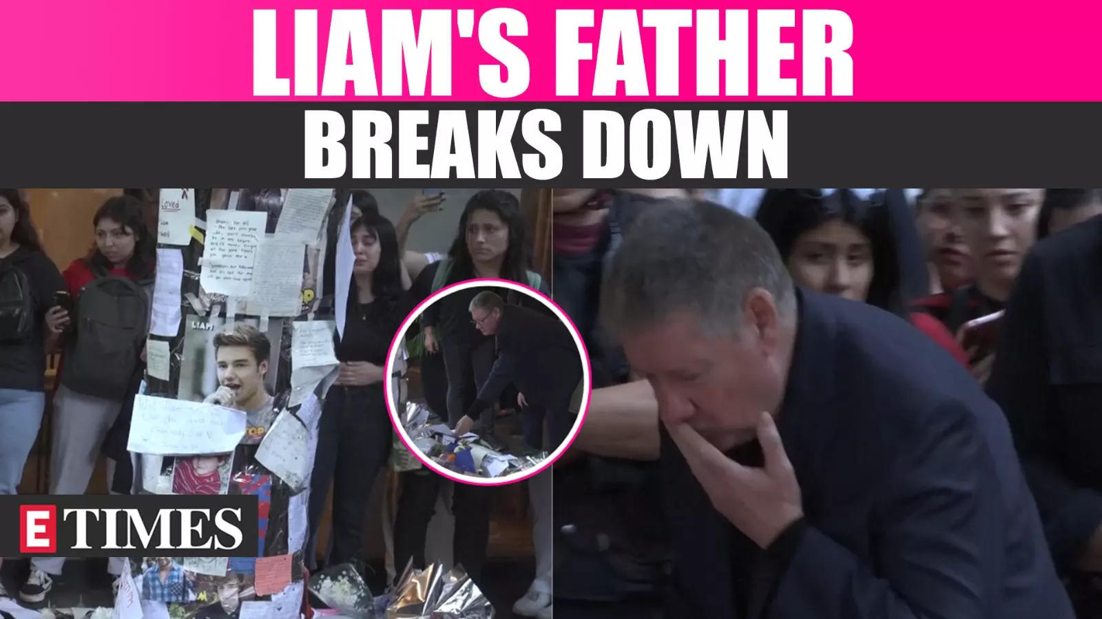 Liam Payne's Father Visits Son's Last Spot; Reads Emotional Fan Tributes