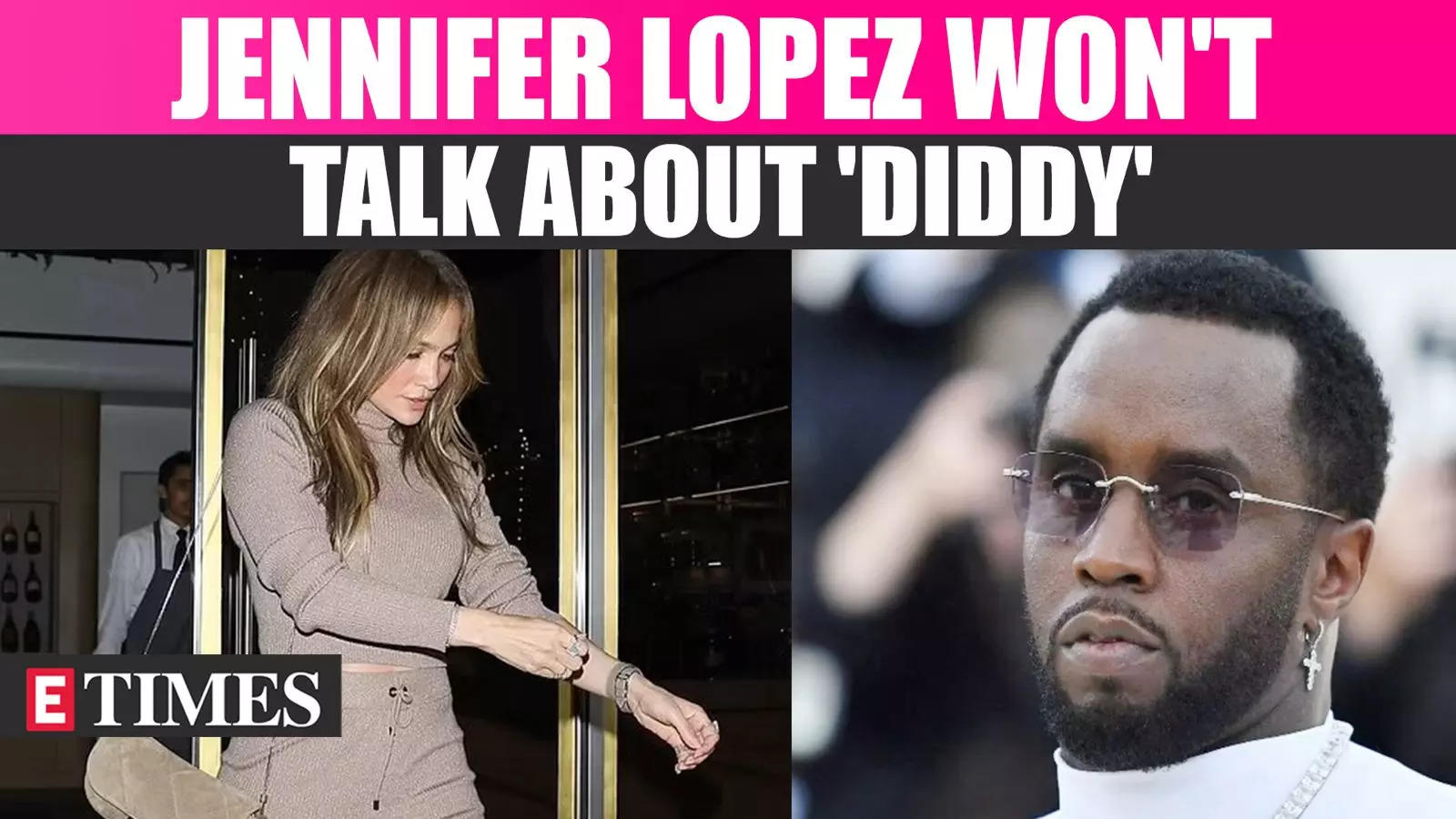 Jennifer Lopez Refuses To Talk About Sean ‘Diddy’ Combs Amid Latter’s Sex Scandal | Watch