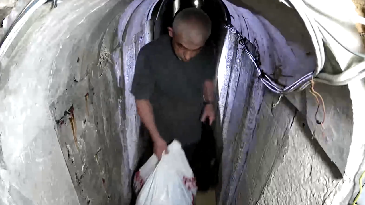 ​Fully stocked kitchen, modern bathrooms, stash of cash: A glimpse into ex-Hamas chief Yahya Sinwar’s secret bunker