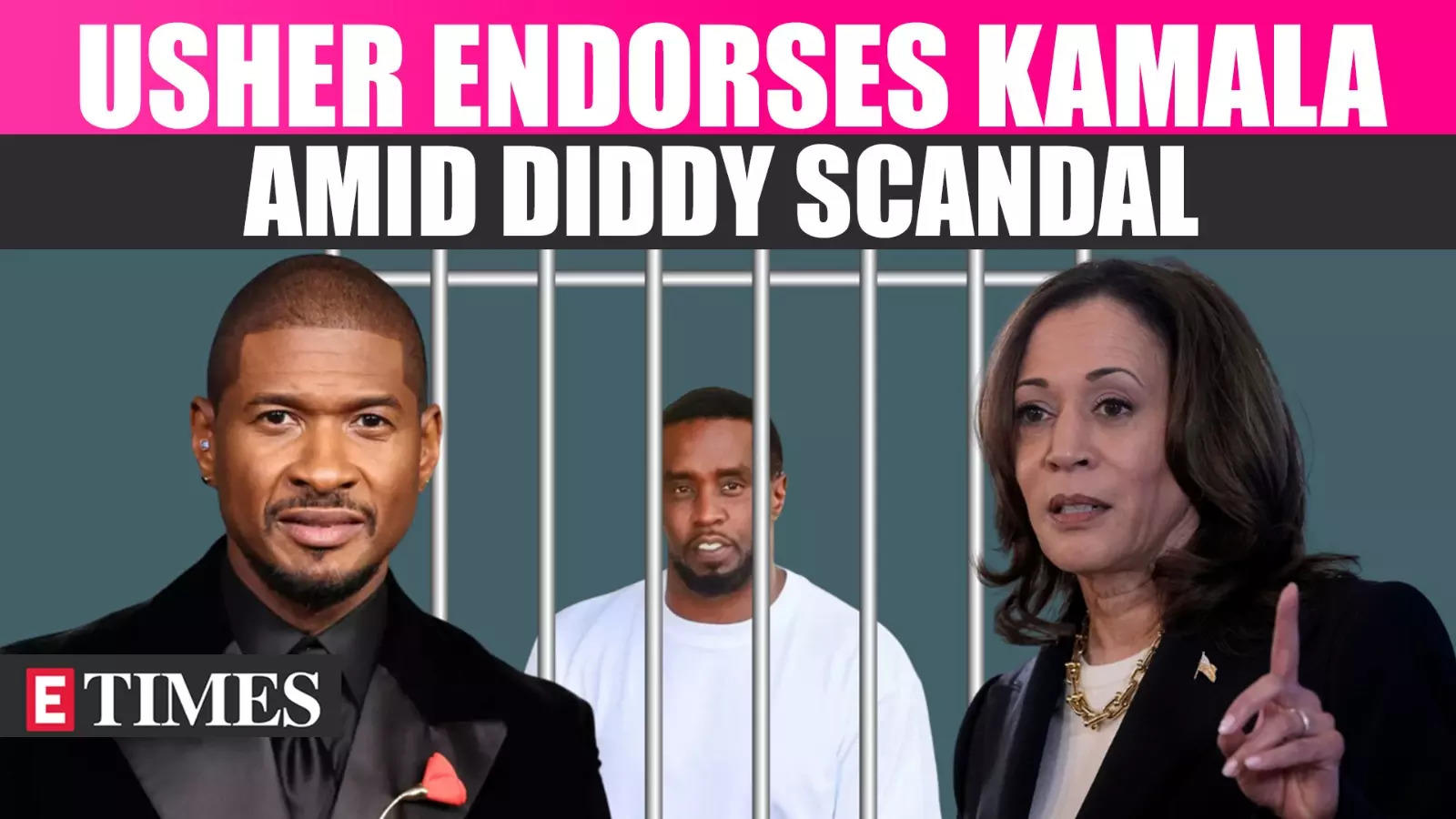 ‘I’m Counting On You. We Can’: Usher & Lizzo Show Support for Kamala Harris