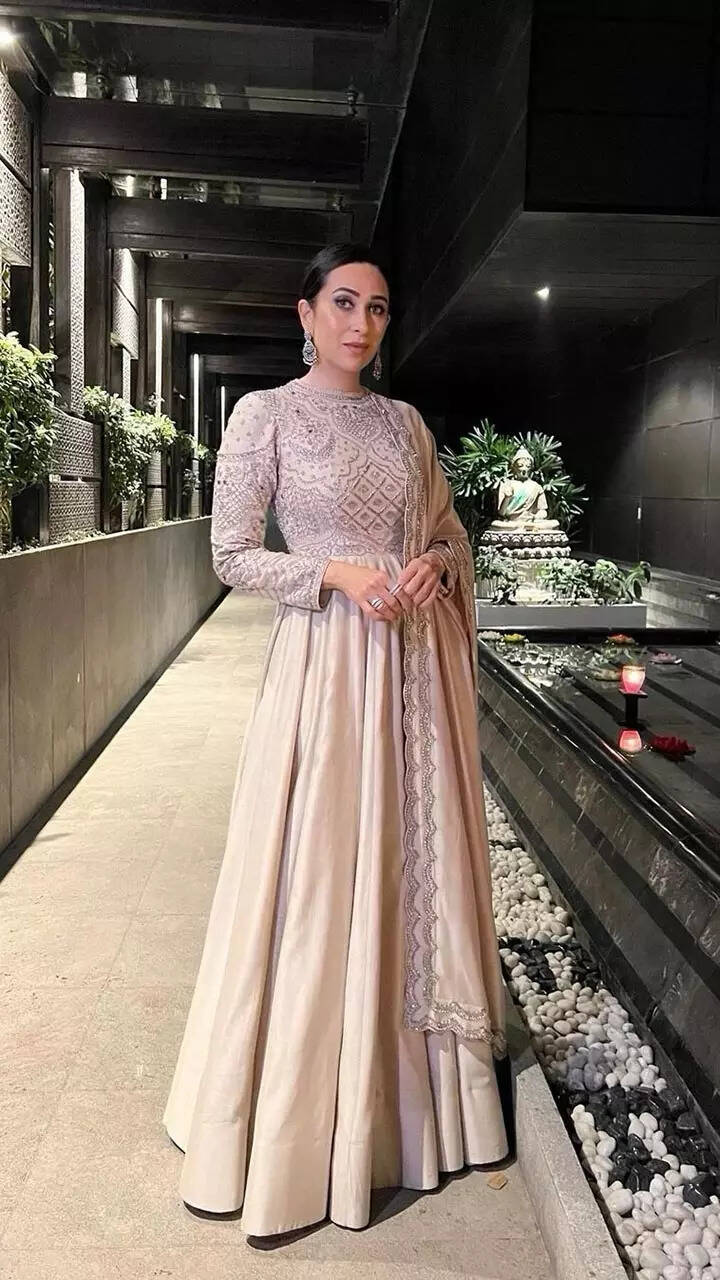 Karisma Kapoor sets a high bar for festive fashion in gorgeous ethnic attires Times of India