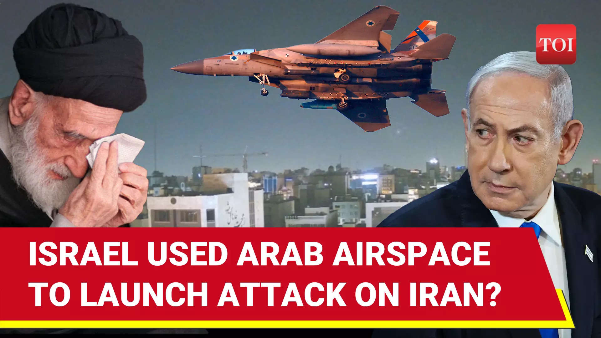 Iranian Military Claims Israel Used Iraqi Airspace To Fire Missiles At ...