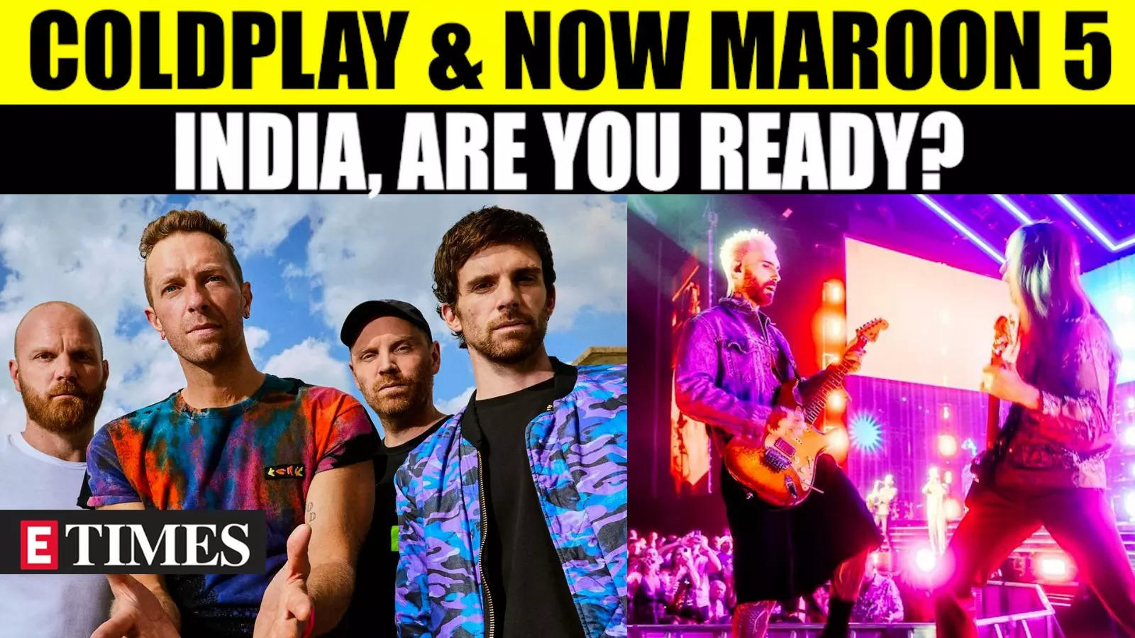 Maroon 5 Announces First-Ever Show in India | Watch