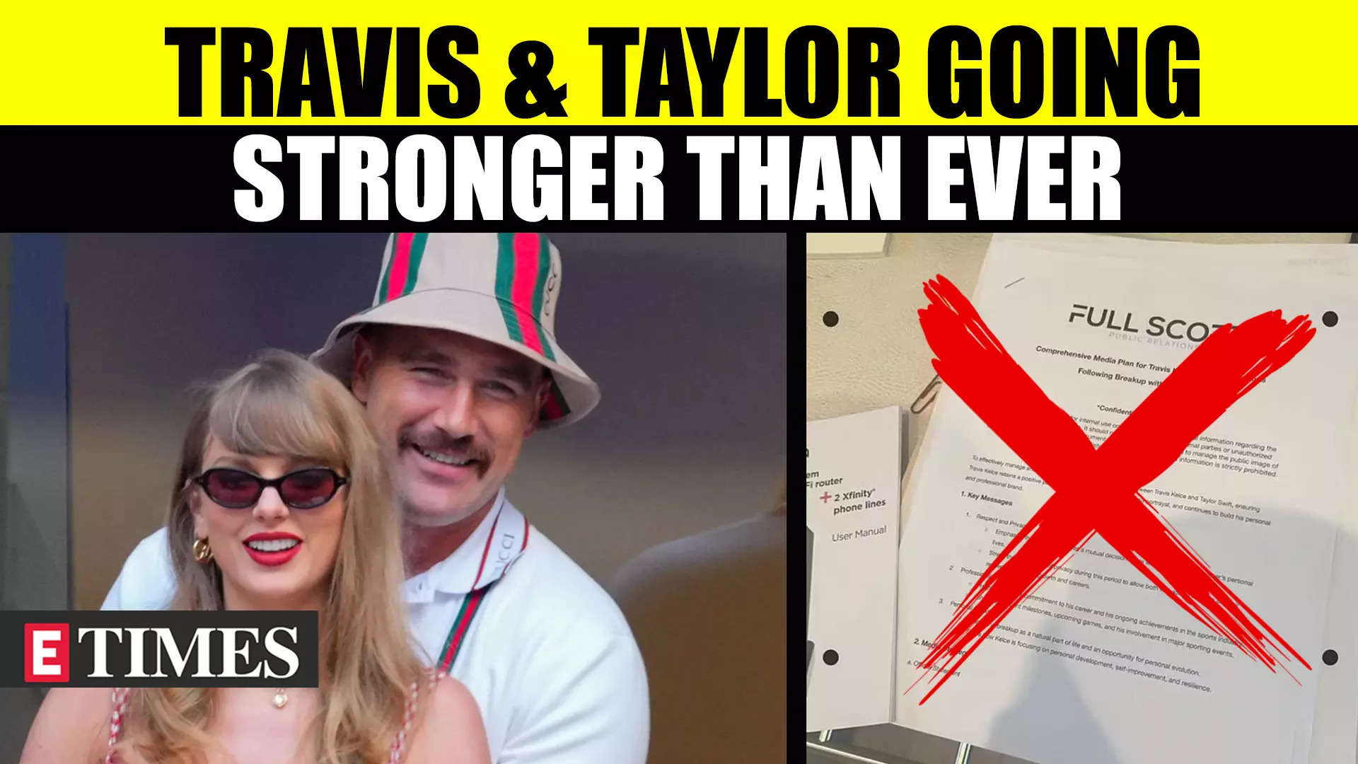 Travis Kelce REACTS To Breakup Rumours With Taylor Swift, Clarifies He Is ‘Absolutely Happy’