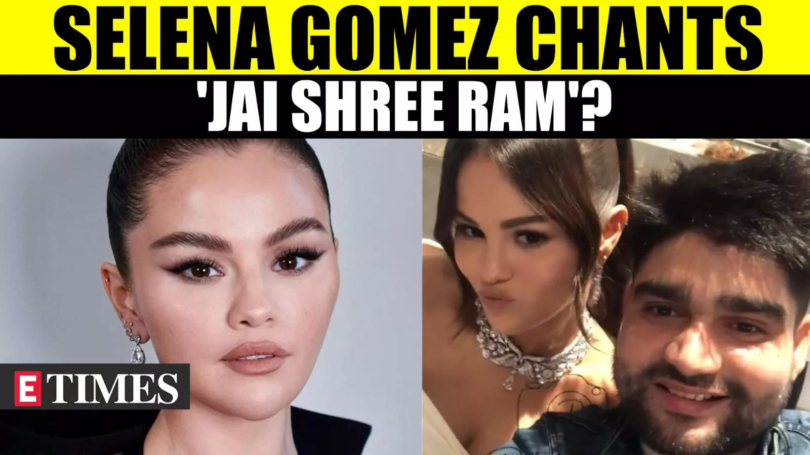 Indian Man Asks Selena Gomez To Chant ‘Jai Shree Ram’, Video Goes Viral | Watch