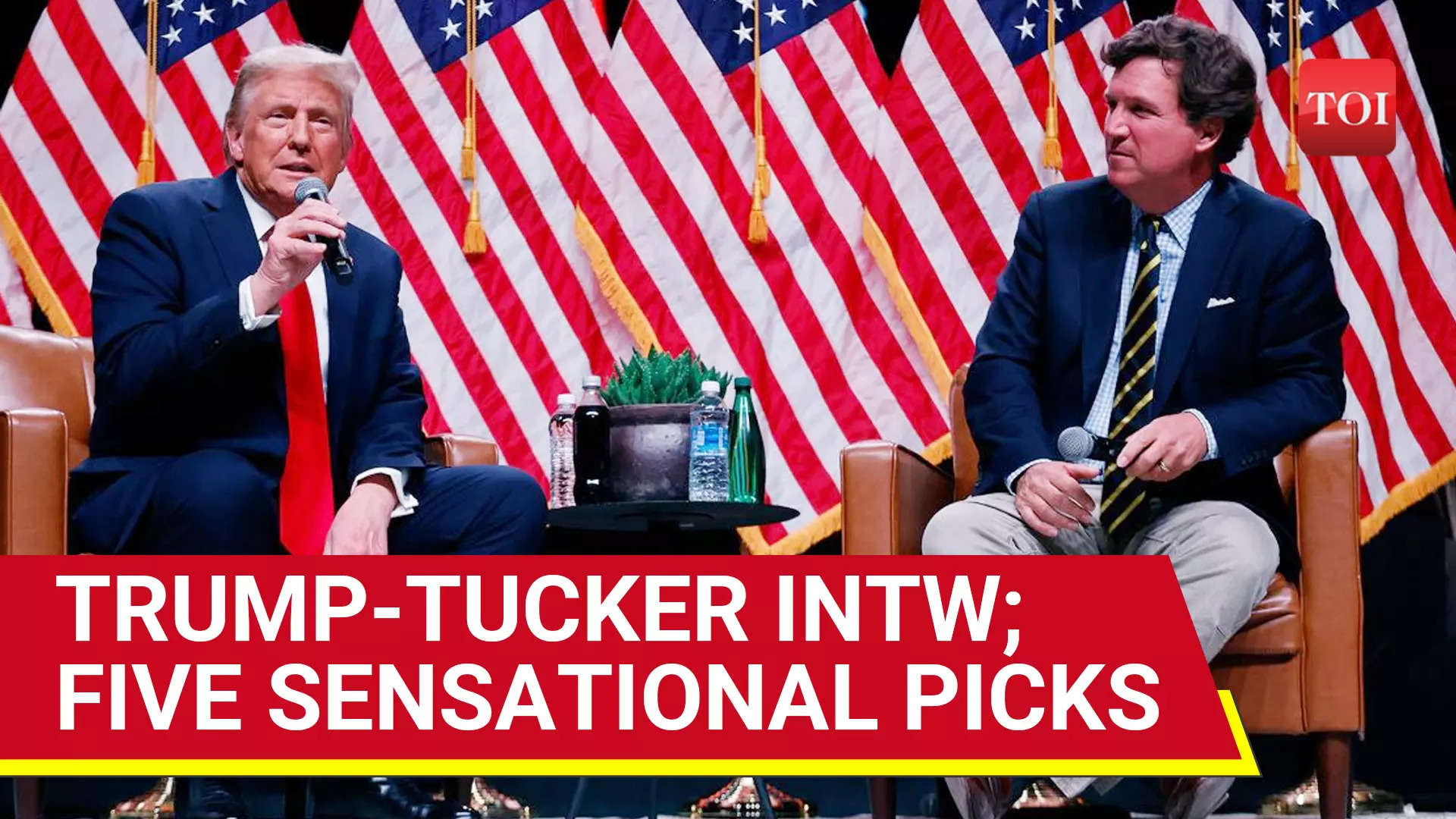 Top Five Sensational Picks From Trump’s Interview With Tucker Carlson | Watch