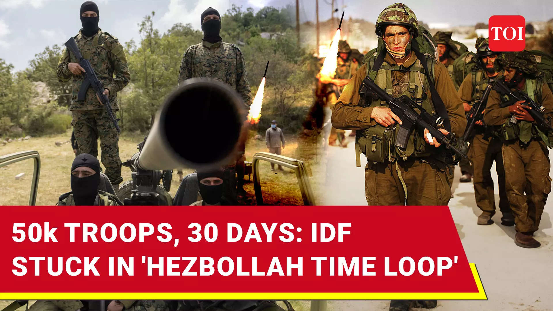 Hezbollah Unbeatable For Israel? 50,000 IDF Troops Fail To Gain Foothold In Lebanon | Report