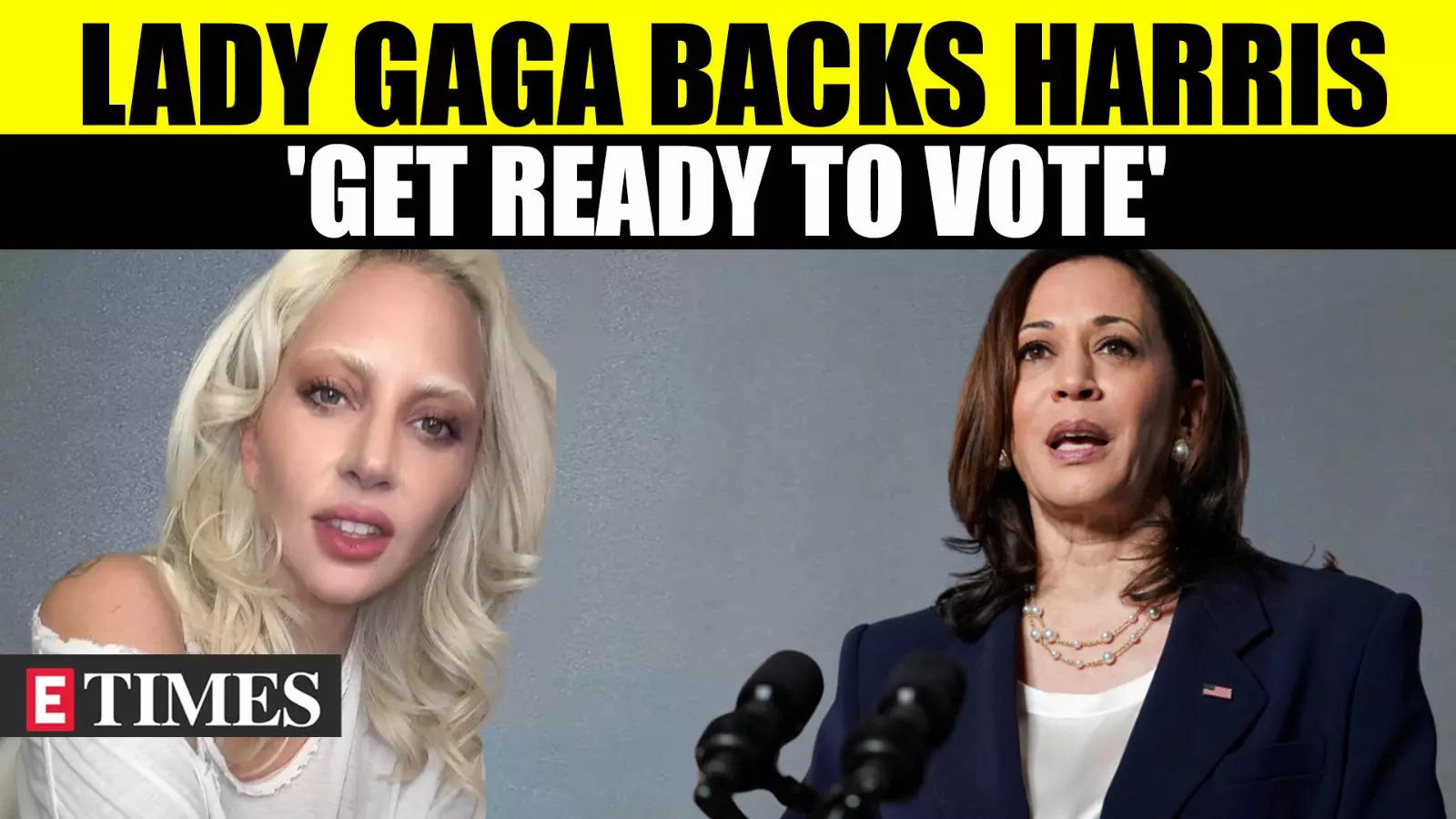 Lady Gaga Supports Kamala Harris In Ongoing U.S. Presidential Elections