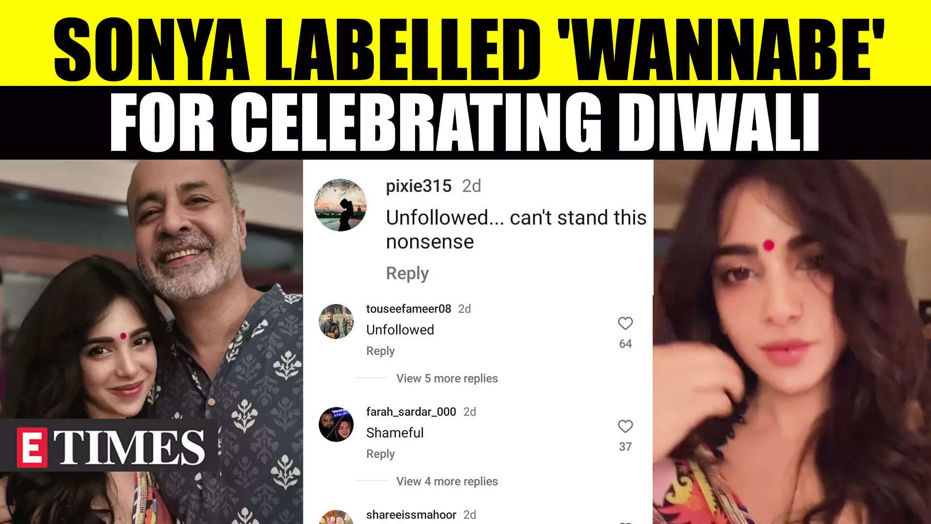 Pakistani Actress Sonya Hussaiyn Slammed For Celebrating Diwali; Netizens Demand Her To ‘Go To India | Watch