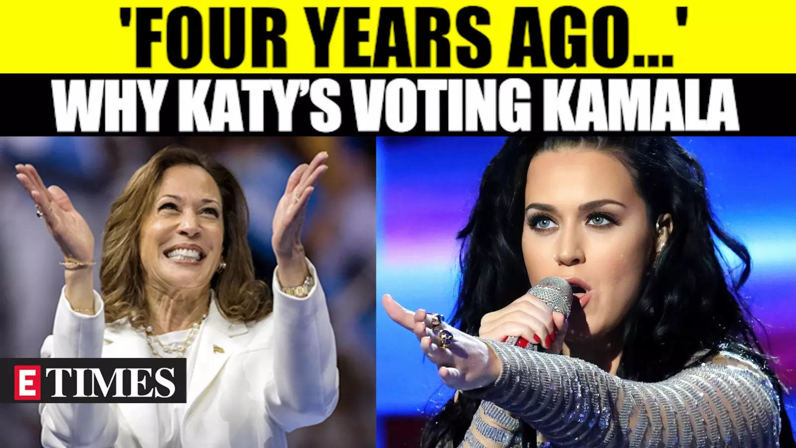 Katy Perry, Lady Gaga & Christina Aguilera Unite: Back Kamala Harris