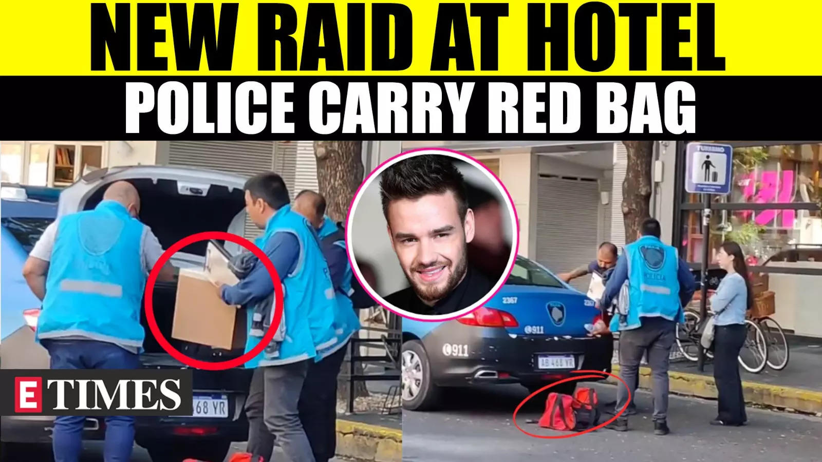 Liam Payne’s Buenos Aires Hotel Raided For Second Time, Police Leave With Red Bag