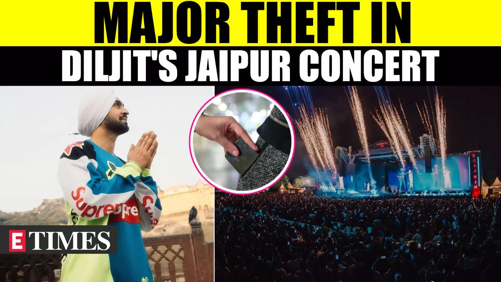 Diljit Dosanjh’s Jaipur Concert Mess: Phones Stolen, No Water- Fan Plead