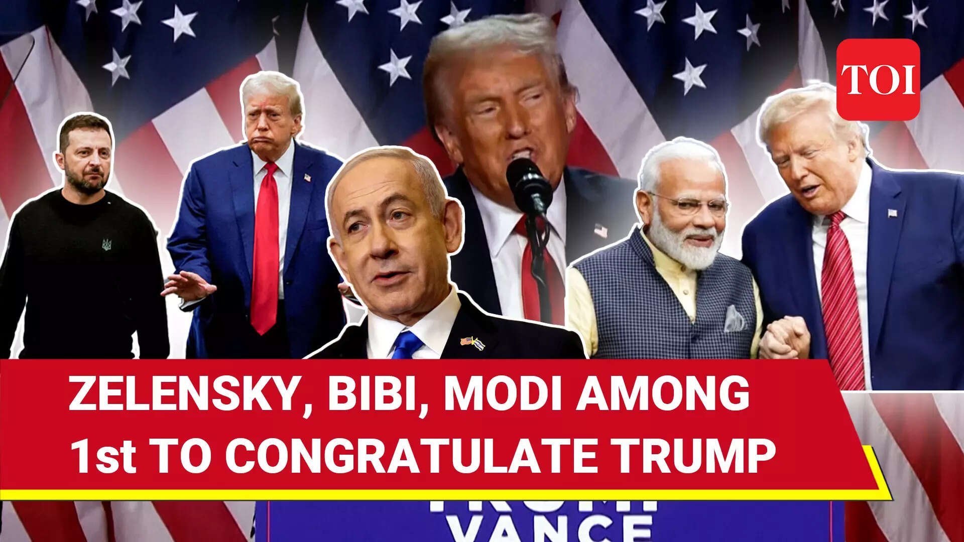 Zelensky, Netanyahu, Modi, Macron, Orban Congratulates 'Friend' Trump ...