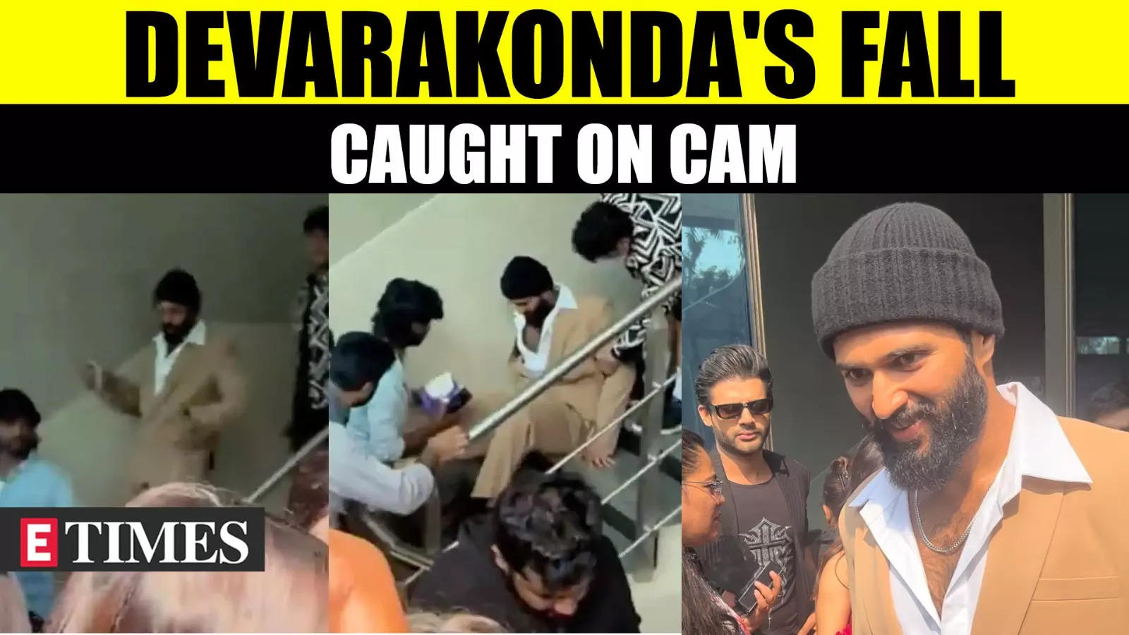 Vijay Deverakonda’s Unexpected Tumble at Mumbai Fest Amid ‘Sahiba’ Promotions