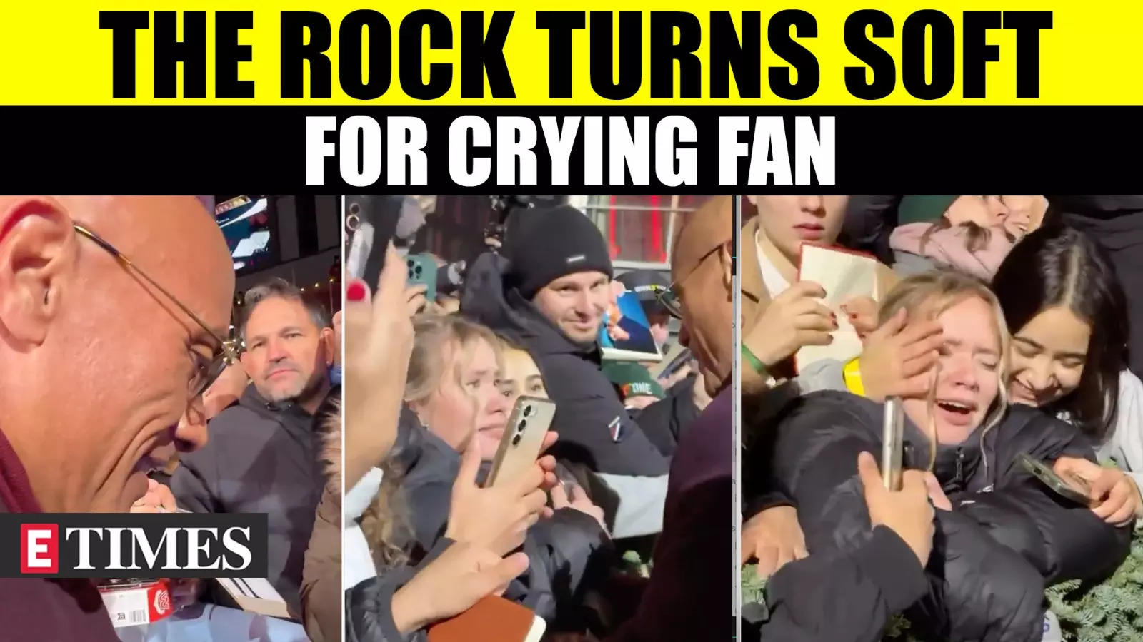 Dwayne 'The Rock' Johnson Calms Down Crying Fan At Berlin Premiere Of 'Red One'