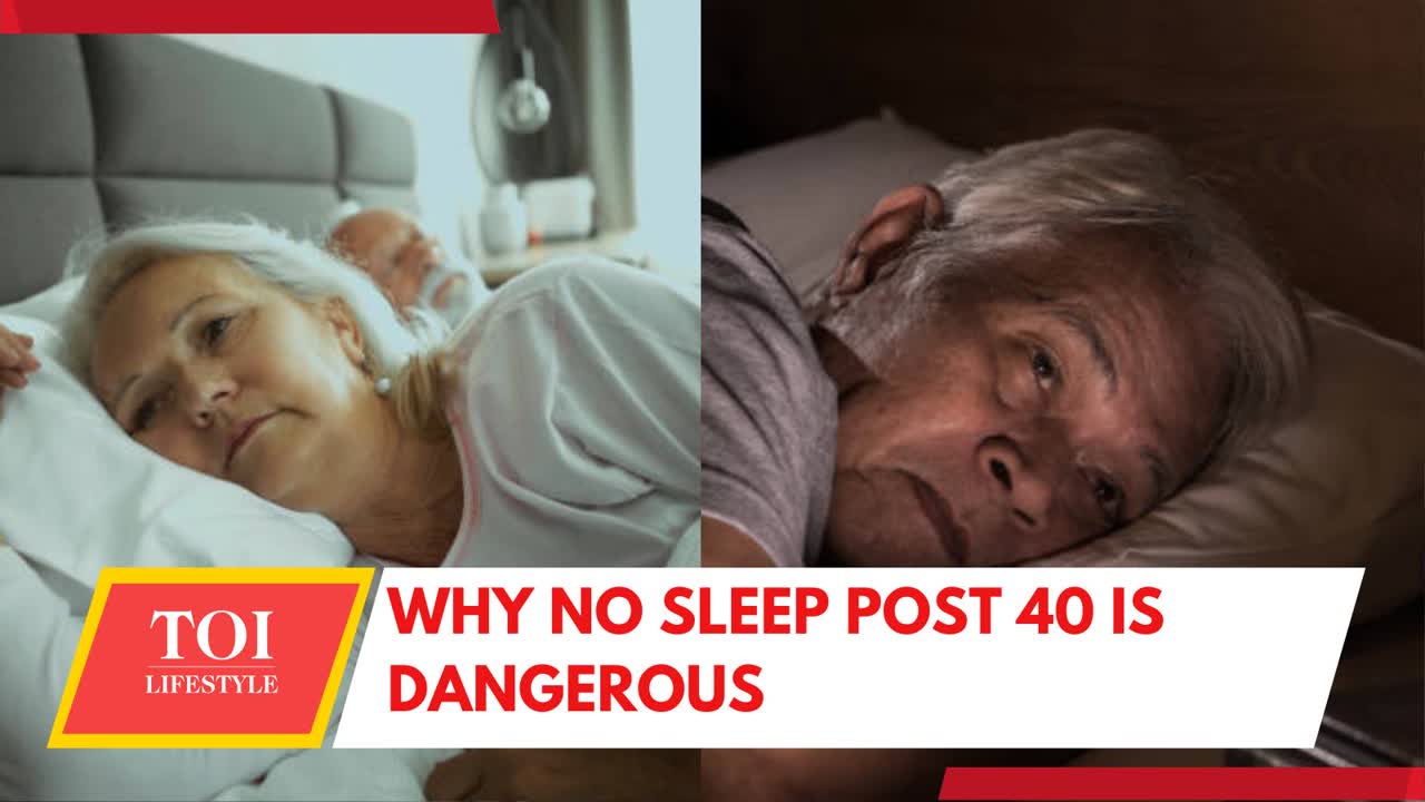 Why bad sleep in the 40s is even more dangerous