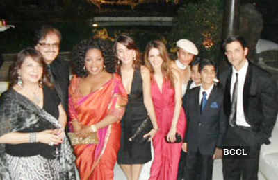 Lovely meeting beautiful Bollywooders: Winfrey