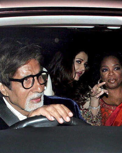 Lovely meeting beautiful Bollywooders: Winfrey