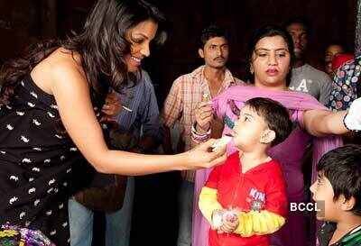 Producer Prashant Sharma's son's b'day party