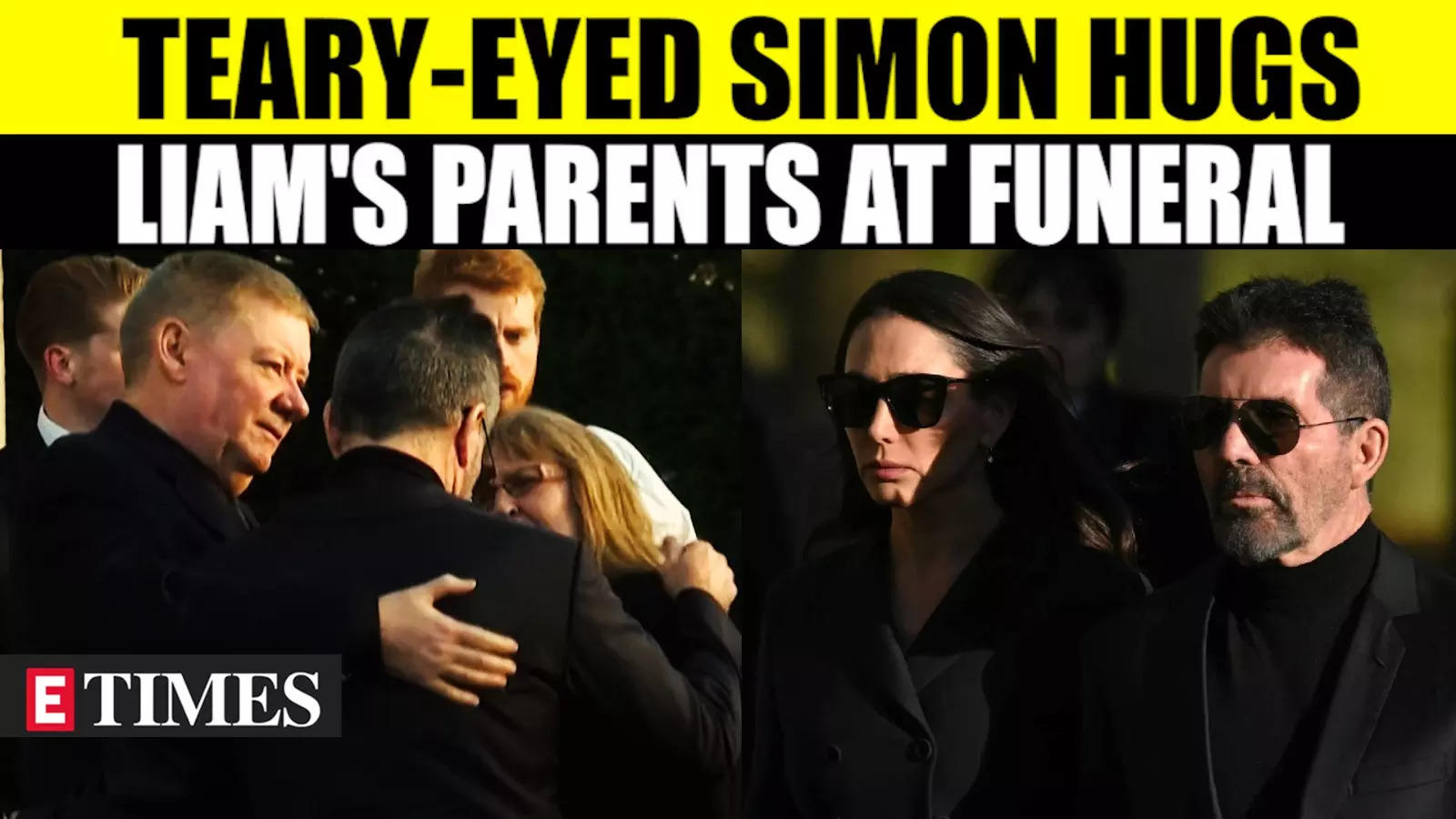 Tearful Simon Cowell Comforts Liam Payne’s Parents At UK Funeral