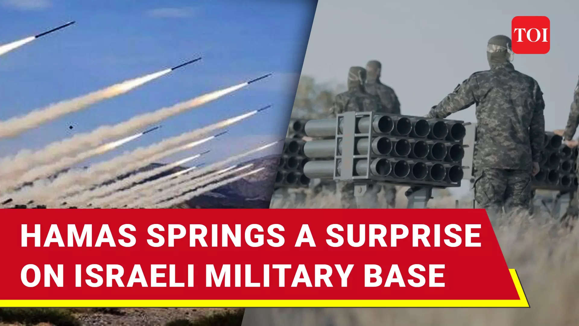 Hamas' Al-Qassam 'Bombards' IDF's Re'im Military Base With Rajum ...