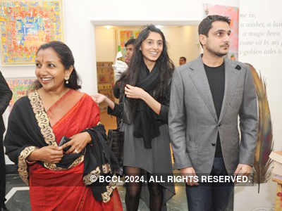 Trishla Jain's art exhibition