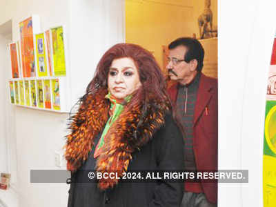 Trishla Jain's art exhibition