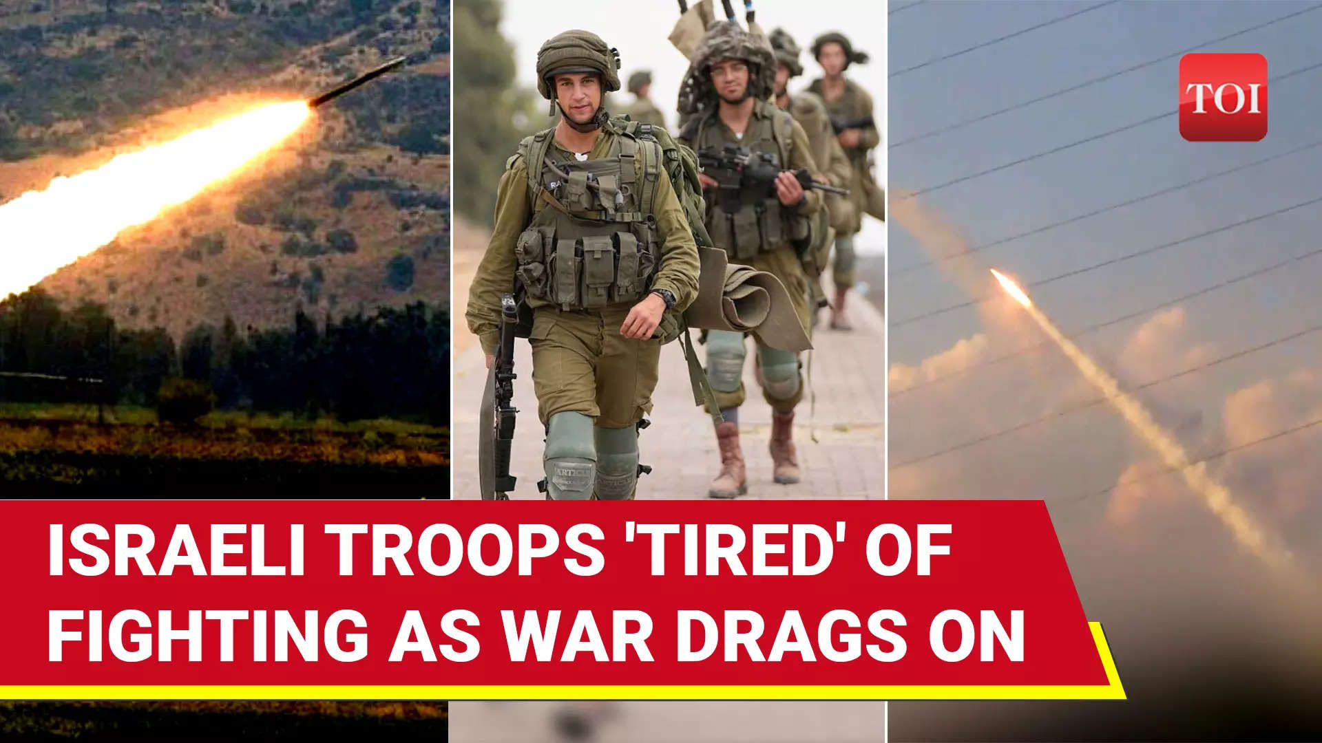 Israel Army In Crisis: Fatigue-gripped Soldiers Refuse Frontline Duty ...