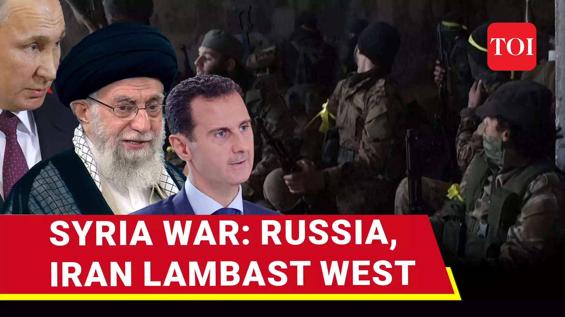 Syria War: Russia, Iran Blast U.S.-led West For Fanning Terror In ...