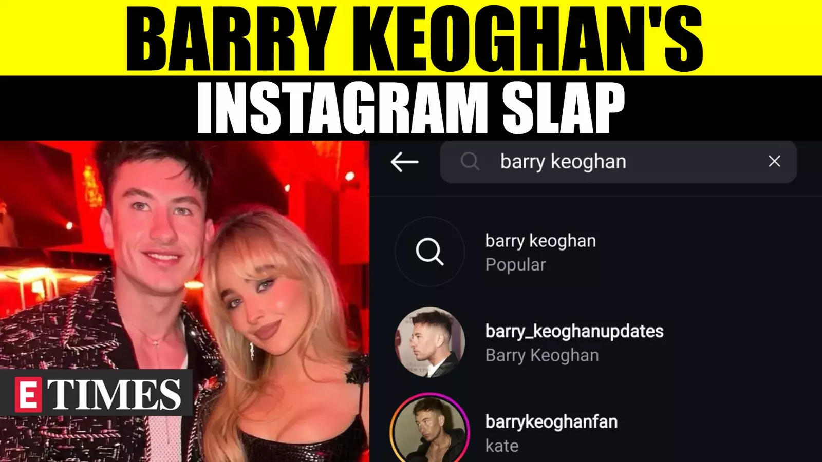 Barry Keoghan DEACTIVATES Instagram Account; CLAPS BACK At Trolls With New Post Amid Breakup Rumours