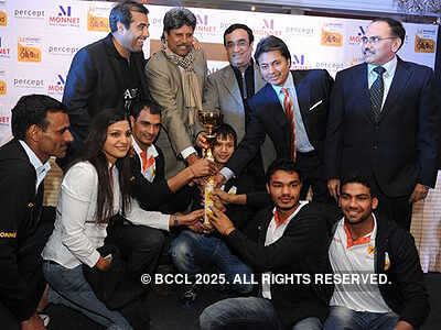 Kapil Dev @ 'Go for Gold' press conference 