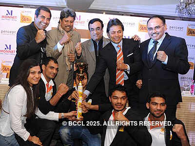 Kapil Dev @ 'Go for Gold' press conference 