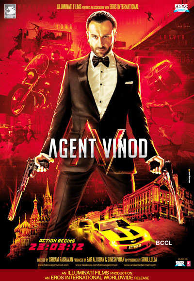 A look at Saif Ali Khan starrer movie 'Agent Vinod'